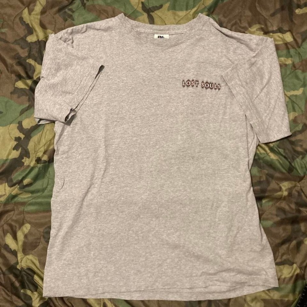 Lost souls promo tee vintage 00s Heather grey royal Avalon XL/21.5